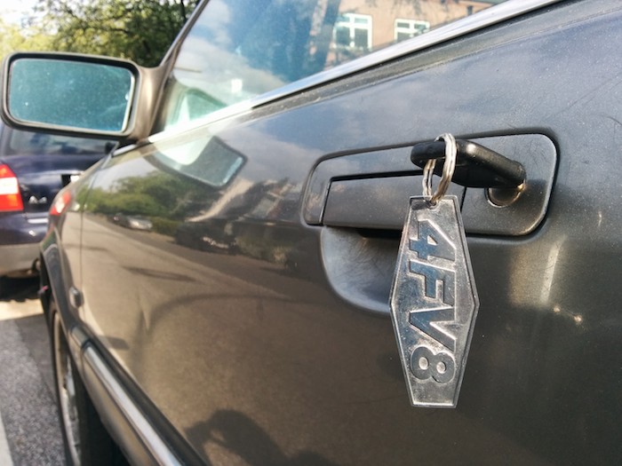 Keychain Audi V8